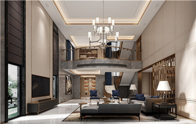 龍江別墅客廳墻面裝飾板圖片