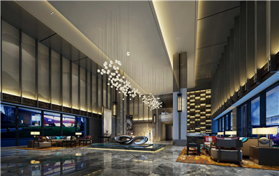 精品酒店基調灰色裝修效果圖 