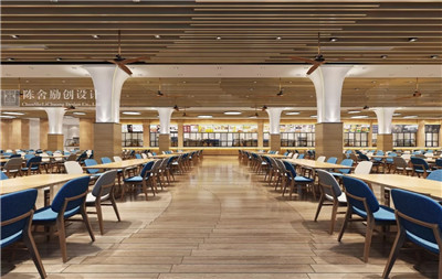 廣州大學(xué)城飯?zhí)盟囆g(shù)墻體效果圖