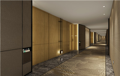 初日麗喬林，光影尤玲瓏——新東方元素酒店裝飾板墻面效果圖