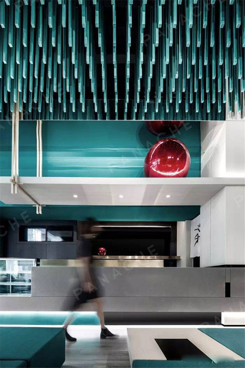 無間空間——本色E茶旗艦店室內(nèi)裝飾案例-(3)