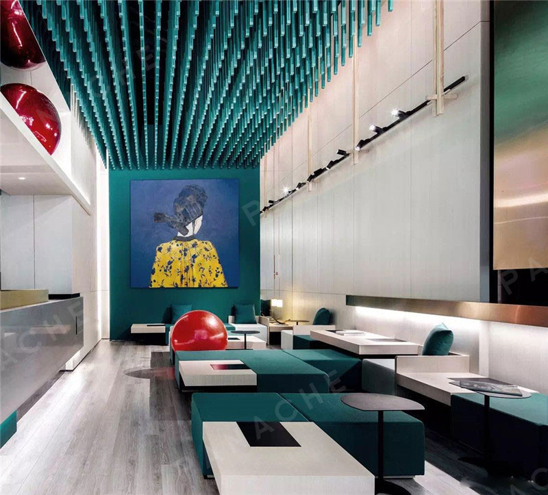 無間空間——本色E茶旗艦店室內(nèi)裝飾案例-(6)