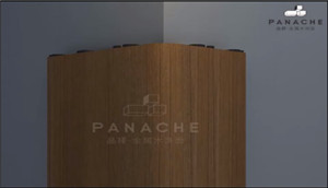 品擇金屬木飾面——陽(yáng)角圓弧安裝工藝