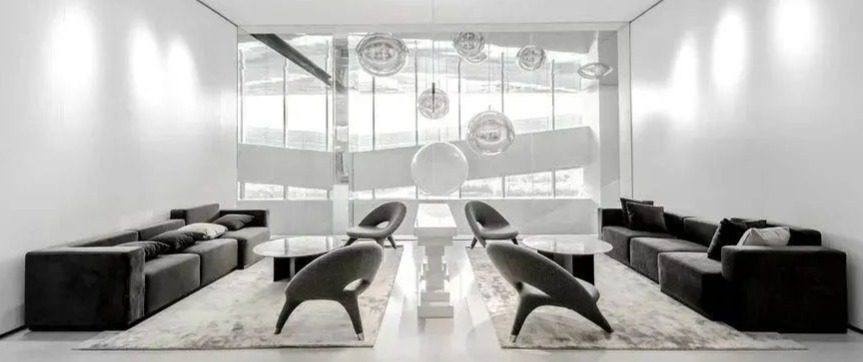 辦公空間丨砂礫素色，光澤柔啞